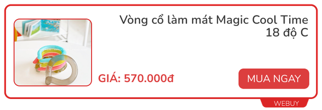 2 mẹo hay chống nóng hè này: Ở nhà nằm gối lạnh, ra đường đeo vòng làm mát kiêm chống muỗi - Ảnh 5.