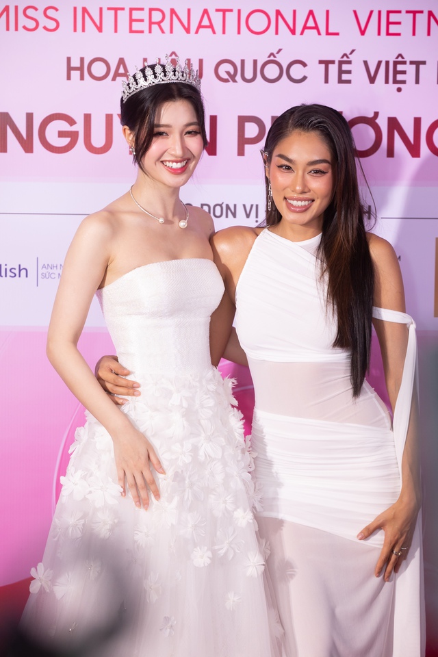 Phương Nhi chính thức trở thành Miss International 2023: Dàn mỹ nhân đổ bộ ủng hộ, Thảo Nhi Lê lộ diện gây sốt - Ảnh 6.