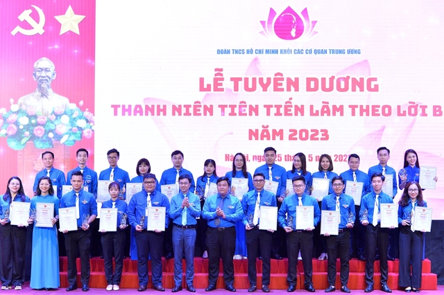 Đoàn Thanh niên Bộ VHTTDL đăng cai phối hợp tổ chức chuỗi hoạt động Tuyên dương thanh niên tiên tiến làm theo lời Bác của Khối các cơ quan Trung ương năm 2023 - Ảnh 3.