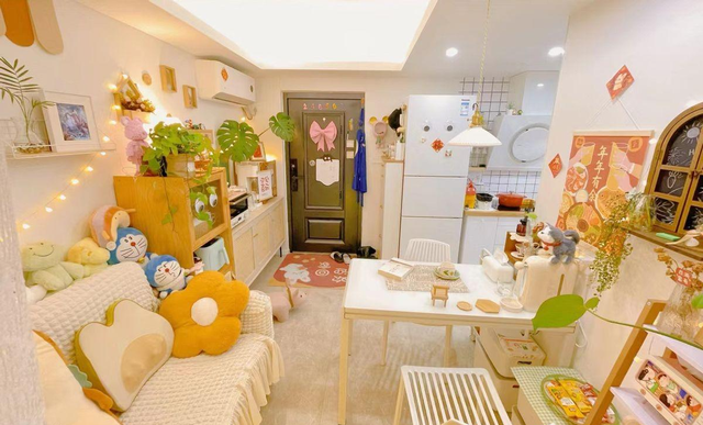 Cô gái tự tay "lột xác" nhà cũ chỉ với 66 triệu đồng - Ảnh 5. Cô gái tự tay "lột xác" nhà cũ chỉ với 66 triệu đồng - Ảnh 5.