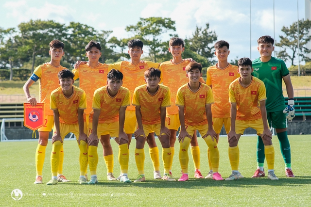Tuyển trẻ Việt Nam tiếp tục thắng lớn trên đất Nhật Bản, nuôi tham vọng giành vé dự World Cup - Ảnh 1.