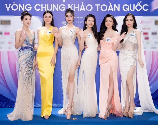 Thảm đỏ Miss World Vietnam: Mai Phương cùng dàn hậu đọ visual nét căng, Top 59 thí sinh lần đầu lộ diện - Ảnh 14.