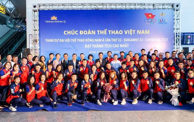 Đoàn Thể thao Việt Nam chính thức lên đường dự SEA Games 32 - Ảnh 1.