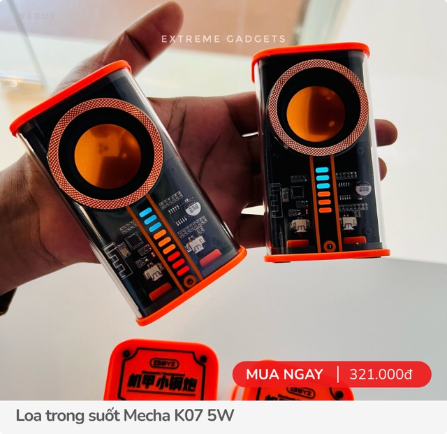 7 mẫu loa trong suốt cho người thích cái đẹp, giá từ vài trăm đến gần 34 triệu - Ảnh 1.