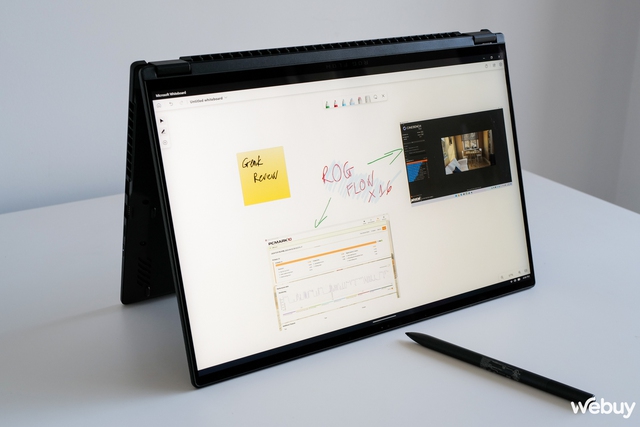 Độc lạ ASUS ROG Flow X16: Laptop gaming hiệu năng khủng nhưng có màn hình xoay gập, tặng cả bút cảm ứng, giá 66 triệu đồng - Ảnh 14.