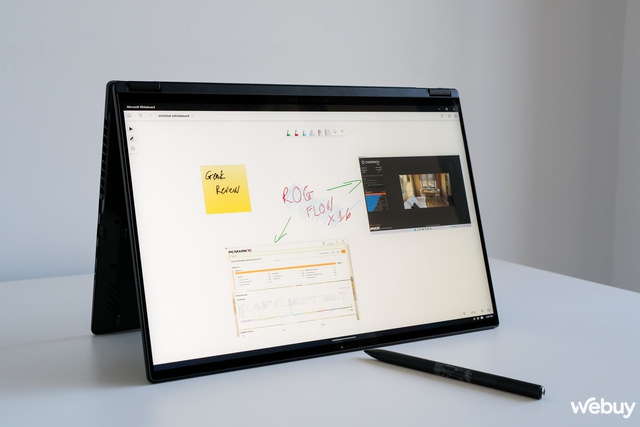 ASUS ROG Flow X16: Laptop gaming màn hình xoay gập, bút cảm ứng, giá 66 triệu