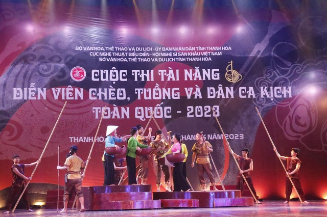 Khai mạc Cuộc thi Tài năng diễn viên Chèo, Tuồng và Dân ca kịch toàn quốc - 2023 - Ảnh 3.