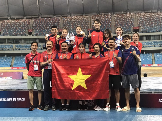 [Trực tiếp] SEA Games 32 ngày thi đấu 9/5: Chờ đợi &quot;cơn mưa&quot; vàng - Ảnh 1.