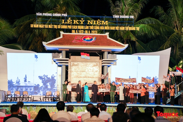 Trọng thể Lễ Kỷ niệm 50 năm ngày ra mắt Trụ sở Chính phủ Cách mạng lâm thời Cộng hòa miền Nam Việt Nam - Ảnh 4.