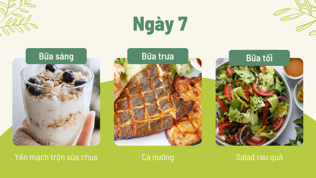 Thực đơn giảm mỡ bụng trong 7 ngày đảm bảo hiệu quả, thơm ngon và không lặp món - Ảnh 7.