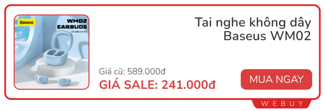 Săn sale công nghệ giữa năm: Xiaomi giảm hơn 40%, Samsung, Baseus, LG... cũng không kém cạnh - Ảnh 5.