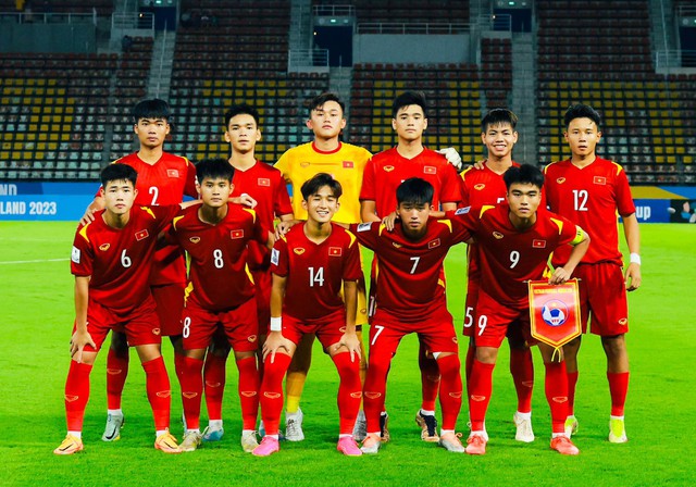 U17 Việt Nam đánh rơi chiến thắng đầy tiếc nuối trước U17 Ấn Độ tại U17 châu Á - Ảnh 1.