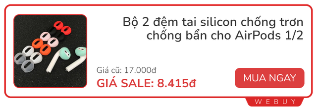 5 phụ kiện tai nghe Apple, Samsung ai cũng nên có, tiện mua ngay vì đang &quot;sale hết&quot; còn dưới 49.000đ trên Lazada - Ảnh 1.