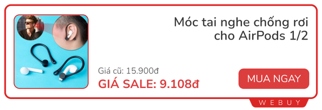 5 phụ kiện tai nghe Apple, Samsung ai cũng nên có, tiện mua ngay vì đang &quot;sale hết&quot; còn dưới 49.000đ trên Lazada - Ảnh 2.