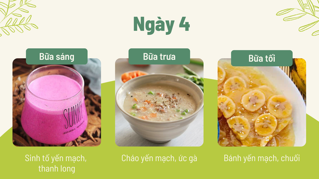 Thực đơn giảm cân cấp tốc với yến mạch trong 5 ngày, đảm bảo thơm ngon và hiệu quả - Ảnh 4.