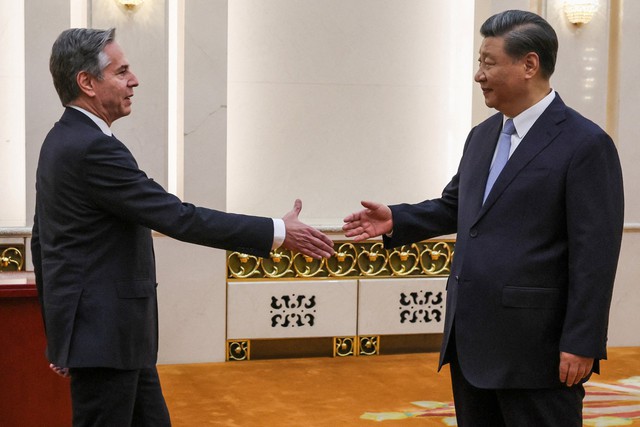 Ngoại trưởng Mỹ thăm Trung Quốc: Dấu hiệu tan băng chưa rõ ràng, vẫn tiềm ẩn nhiều khó khăn phía trước - Ảnh 3.