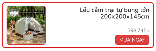 8 kiểu đồ dã ngoại cho cả nhà đi cắm trại cuối tuần, nhiều món đẹp - độc - lạ mà giá rất vừa tầm - Ảnh 8.