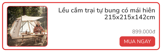 8 kiểu đồ dã ngoại cho cả nhà đi cắm trại cuối tuần, nhiều món đẹp - độc - lạ mà giá rất vừa tầm - Ảnh 9.