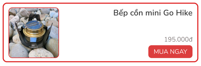 8 kiểu đồ dã ngoại cho cả nhà đi cắm trại cuối tuần, nhiều món đẹp - độc - lạ mà giá rất vừa tầm - Ảnh 1.