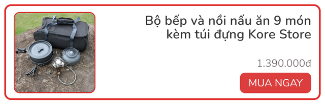 8 kiểu đồ dã ngoại cho cả nhà đi cắm trại cuối tuần, nhiều món đẹp - độc - lạ mà giá rất vừa tầm - Ảnh 3.