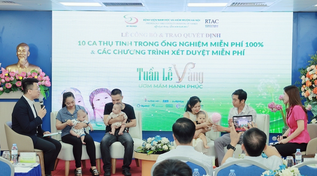 10 cặp vợ chồng hiếm muộn có hoàn cảnh khó khăn được hỗ trợ 100% trong hành trình tìm con - Ảnh 2.