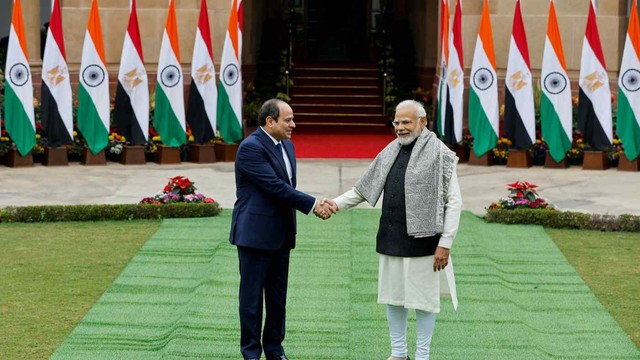 Ấn Độ nhắm mục tiêu lớn về quốc phòng và giao thương với Ai Cập - Ảnh 1.