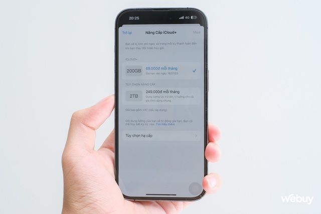 Apple bất ngờ tăng giá gói dịch vụ iCloud tại Việt Nam - Ảnh 1.