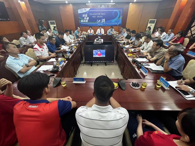 Tọa đàm thể thao Việt Nam-Trung Quốc tổ chức trực tuyến - Ảnh 1.