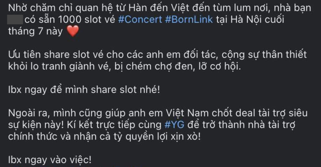 Vé chính thức chưa công bố nhưng vé chợ đen đã đôn giá cả chục triệu đồng, BTC concert BLACKPINK tại Việt Nam cảnh báo lừa đảo! - Ảnh 3.