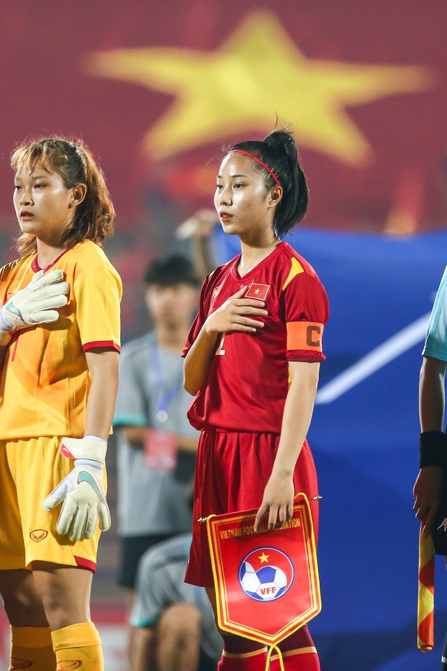 U20 nữ Việt Nam thắng kịch tích U20 nữ Iran vòng loại U20 nữ châu Á 2024  - Ảnh 12.