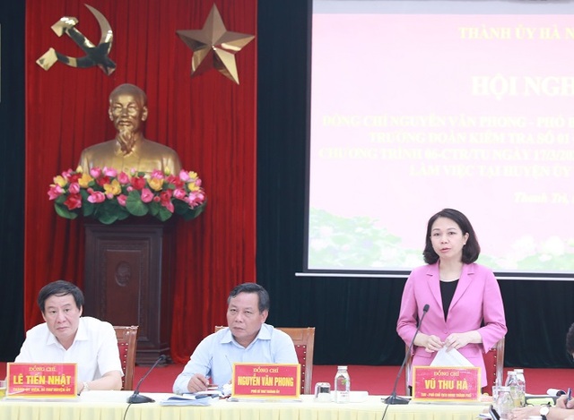 Phó Bí thư Thành ủy Hà Nội: Thanh Trì cần phát huy giá trị truyền thống phục vụ phát triển du lịch và công nghiệp văn hoá - Ảnh 2.