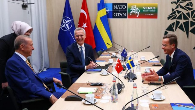 Gặt hái được nhiều tín hiệu tích cực, Thổ Nhĩ Kỳ &quot;bật đèn xanh&quot; cho Thụy Điển vào NATO - Ảnh 1.