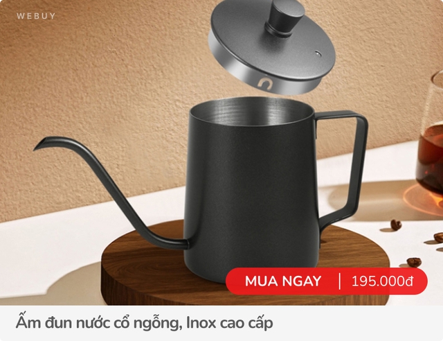 Sắm đồ tự pha cafe ở nhà &quot;vừa chill&quot;, lại tiết kiệm được cả triệu mỗi tháng - Ảnh 3.