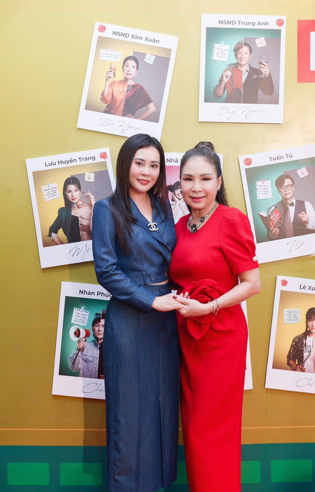 Hoa hậu Phan Kim Oanh ngưỡng mộ NSND Trung Anh - Ảnh 3.