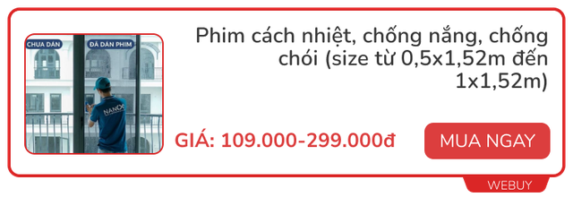 Loạt sản phẩm chống nóng, cách nhiệt hiệu quả cho nhà ở mà không cần điện, giá chỉ từ 25.000đ - Ảnh 4.