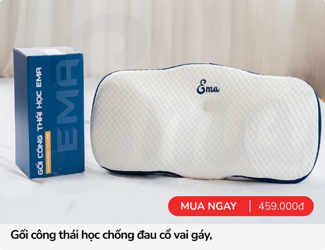 Top 9 chiếc gối êm ái nâng cấp giấc ngủ xua tan mệt mỏi cả ngày dài - Ảnh 4.