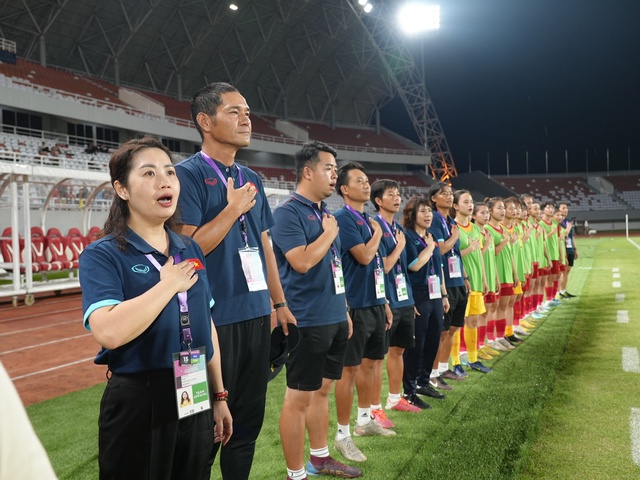 Thua Thái Lan, U19 nữ Việt Nam ngậm ngùi vị trí Á quân U19 nữ Đông Nam Á 2023 - Ảnh 2.