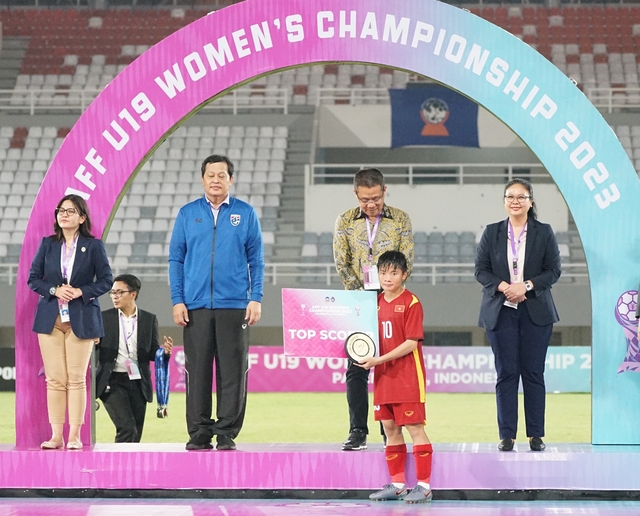 Dù về nhì tại U19 Đông Nam Á nhưng U19 nữ Việt Nam vẫn xuất sắc giành 2 danh hiệu cá nhân - Ảnh 2.