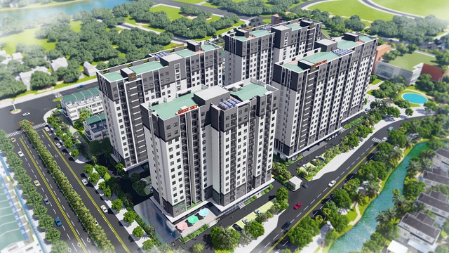 Thừa Thiên Huế: Khởi công khu nhà ở xã hội hơn 1.000 căn hộ cho người dân thu nhập thấp - Ảnh 2.