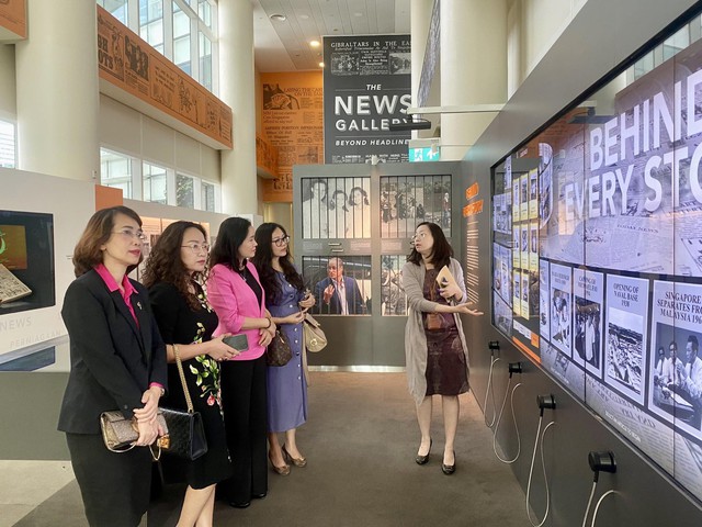 Hợp tác thư viện Việt Nam - Singapore hướng tới trở thành trụ cột để mở rộng hợp tác thư viện trong khu vực - Ảnh 1.