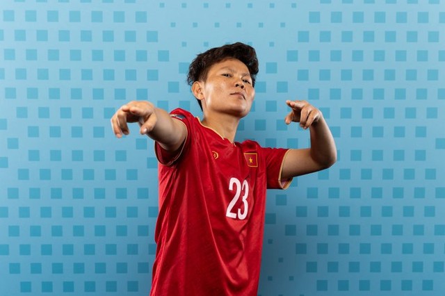 FIFA tung bộ ảnh tuyển nữ Việt Nam đẹp lung linh, thần thái xứng danh đẳng cấp World Cup - Ảnh 24.