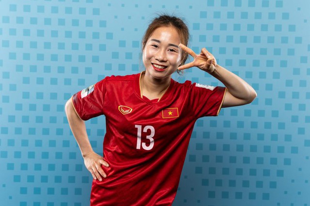 FIFA tung bộ ảnh tuyển nữ Việt Nam đẹp lung linh, thần thái xứng danh đẳng cấp World Cup - Ảnh 16.