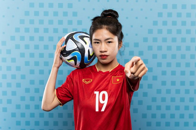 FIFA tung bộ ảnh tuyển nữ Việt Nam đẹp lung linh, thần thái xứng danh đẳng cấp World Cup - Ảnh 21.