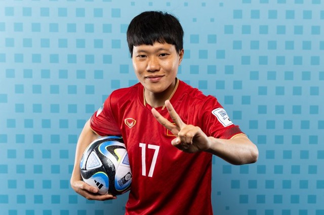 FIFA tung bộ ảnh tuyển nữ Việt Nam đẹp lung linh, thần thái xứng danh đẳng cấp World Cup - Ảnh 19.