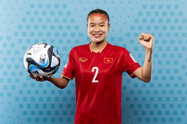 FIFA tung bộ ảnh tuyển nữ Việt Nam đẹp lung linh, thần thái xứng danh đẳng cấp World Cup - Ảnh 5.