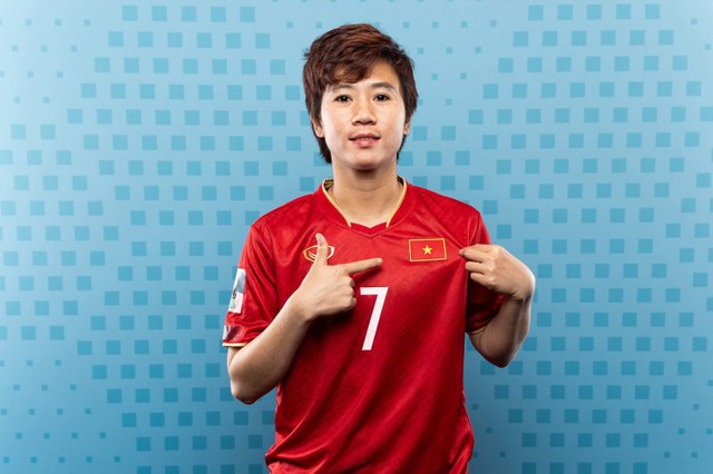 FIFA tung bộ ảnh tuyển nữ Việt Nam đẹp lung linh, thần thái xứng danh đẳng cấp World Cup - Ảnh 10.