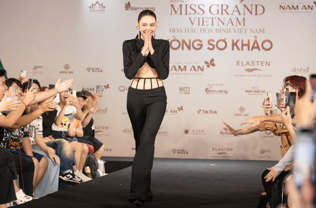 Sơ khảo Miss Grand Vietnam 2023: Hoa hậu Thuỳ Tiên và dàn mỹ nhân đổ bộ, chính thức công bố top 38 - Ảnh 3.