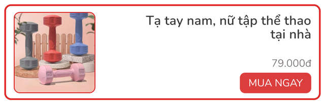 8 món đồ giá chỉ từ 100.000đ giúp bạn tập luyện ngay tại nhà, tiết kiệm tiền đến phòng gym mỗi tháng - Ảnh 2.