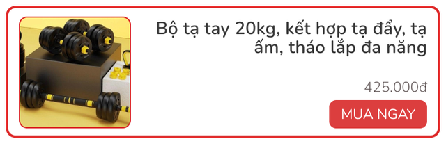 8 món đồ giá chỉ từ 100.000đ giúp bạn tập luyện ngay tại nhà, tiết kiệm tiền đến phòng gym mỗi tháng - Ảnh 4.