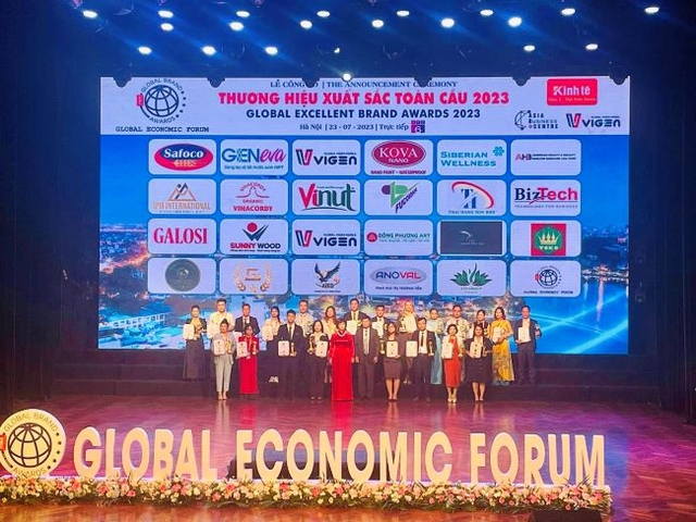 Tôn vinh nhiều doanh nghiệp tại Diễn đàn Kinh tế toàn cầu 2023 - Ảnh 3.